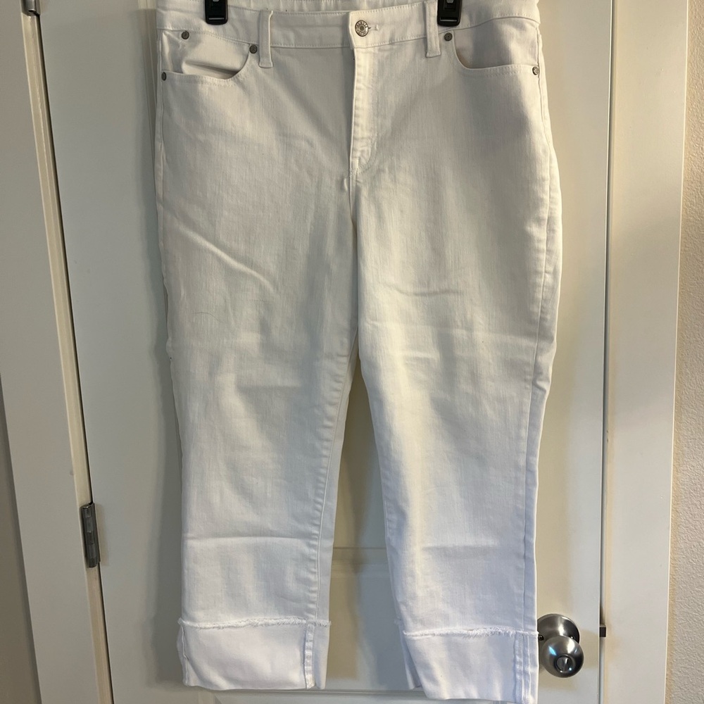 Talbots Women's White Jeans
